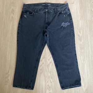 Old Navy slouchy straight jeans